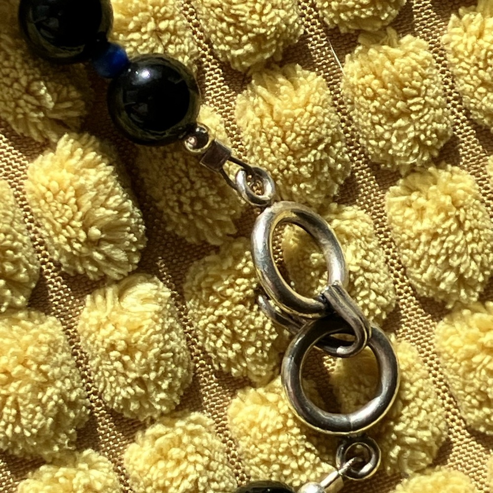 Vintage Butterfly and Bead Necklace - Picture 8 of 9